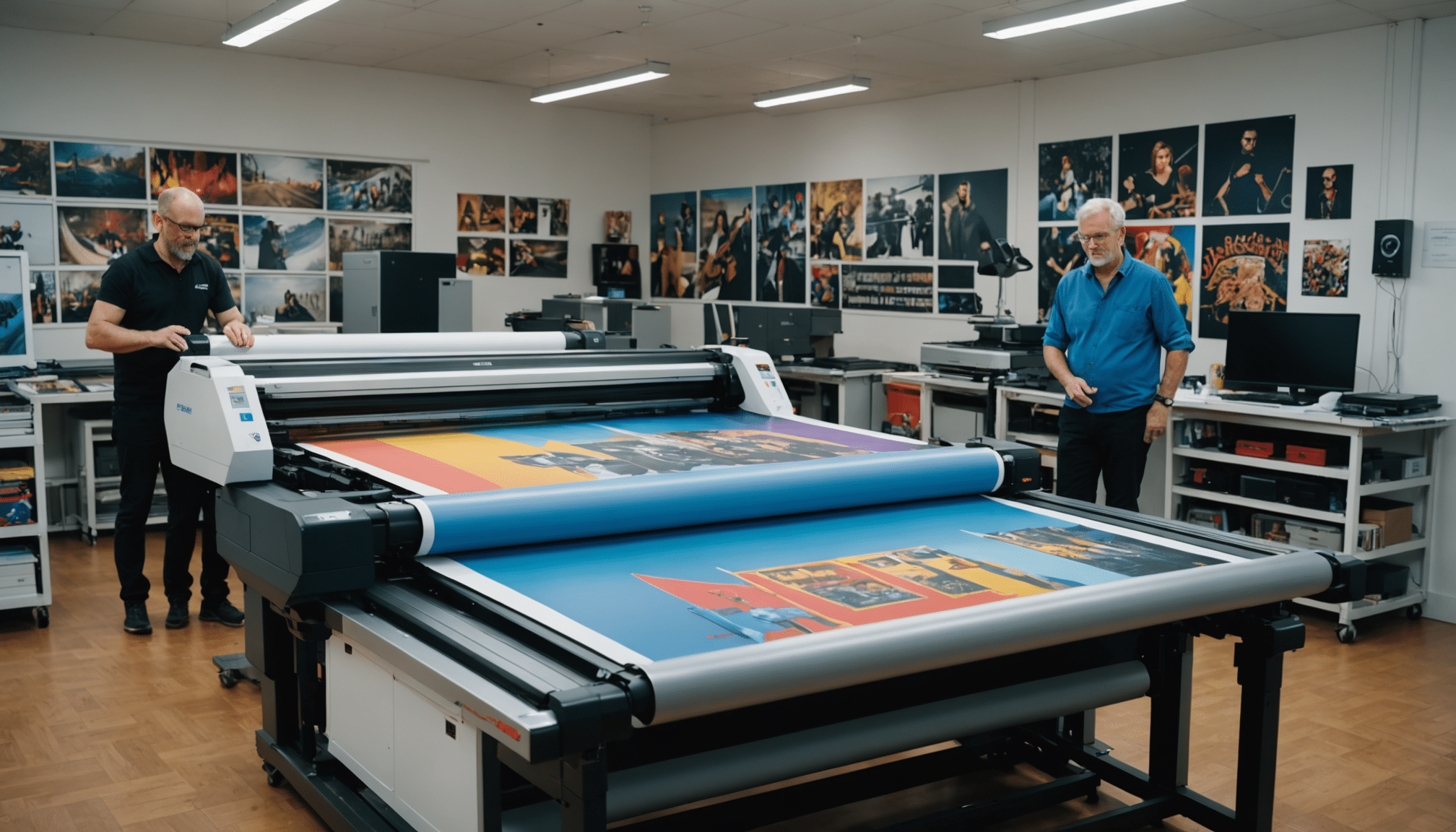 Busy-print-shop-producing-vibrant-large-format-banner Busy-print-shop-producing-vibrant-large-format-banner