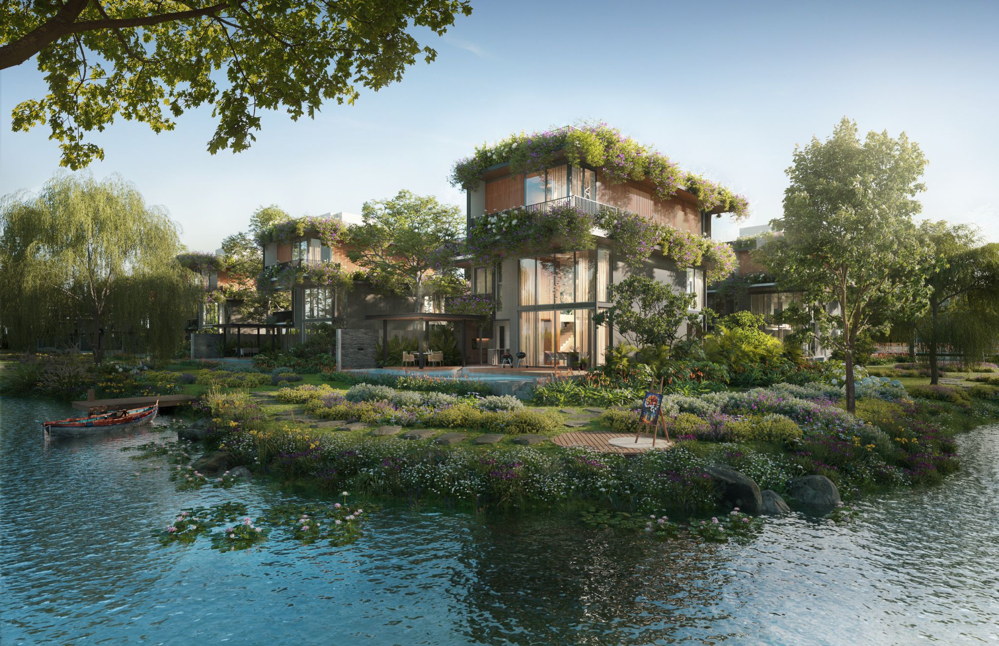 ECO VILLAGE SAIGON RIVER 64 phoi canh du aneco village saigon river 8 hgw45c