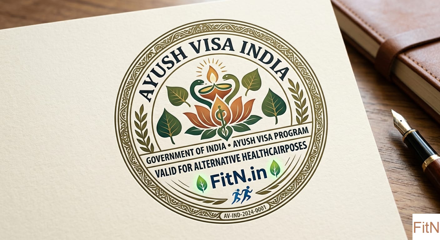 An Ayush Visa design sample showing details