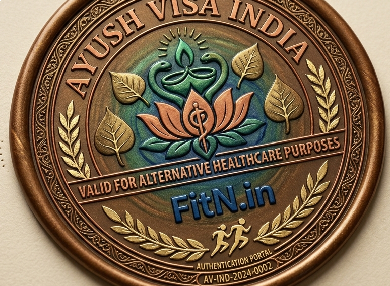 Indian medical tourism symbol