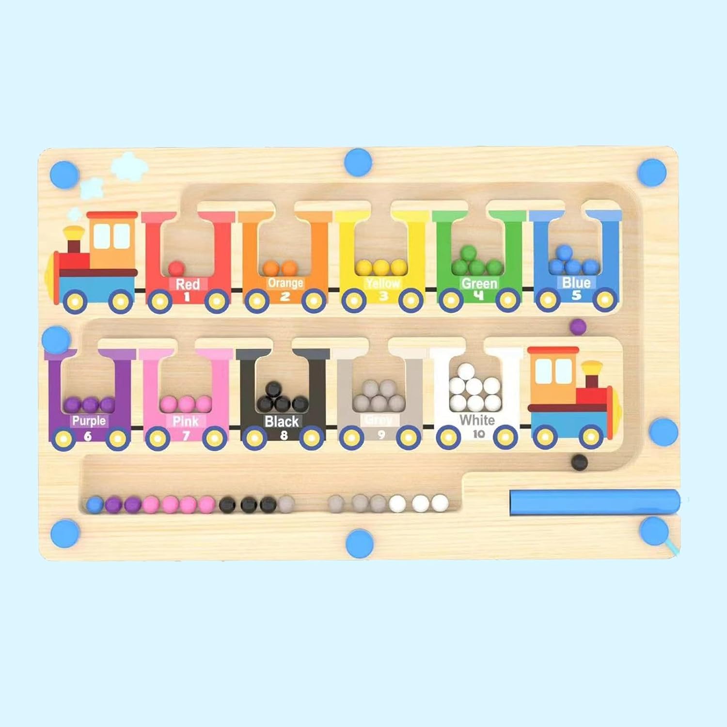 Strehknewen Jeu Montessori Magnetique