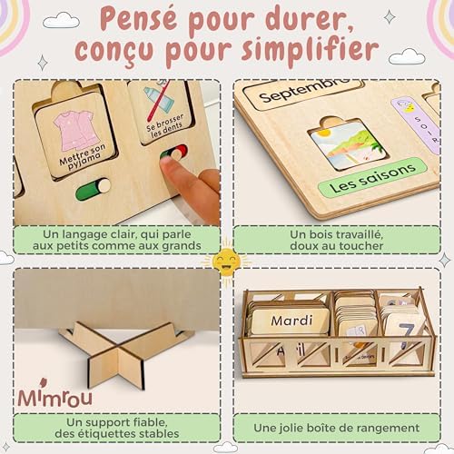 Vue 4 de Mimrou Planning Journalier Pour