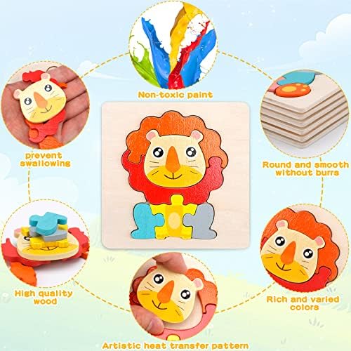 Vue 4 de Puzzle En Bois Pour