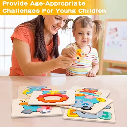 Vue 6 de Puzzle En Bois Pour