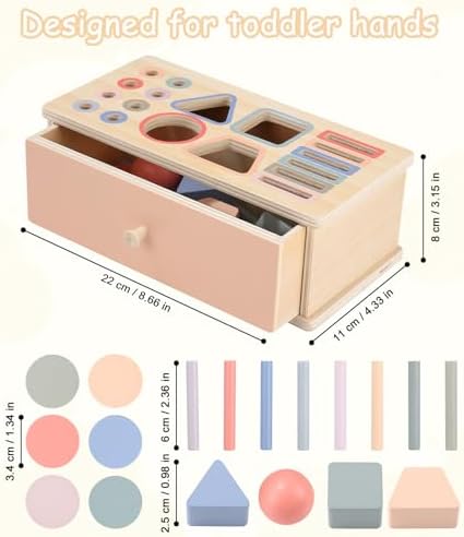 Vue 5 de Vuxava Jouet Montessori En