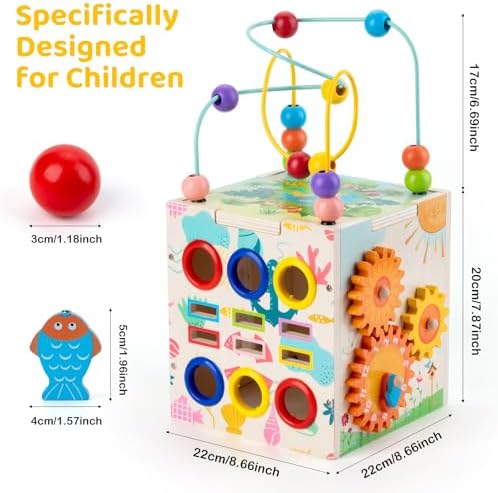 Vue 4 de Sundaymot Cube Dactivite Bebe