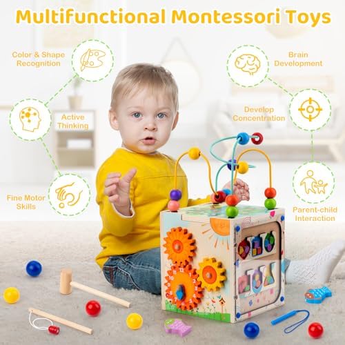 Vue 6 de Sundaymot Cube Dactivite Bebe