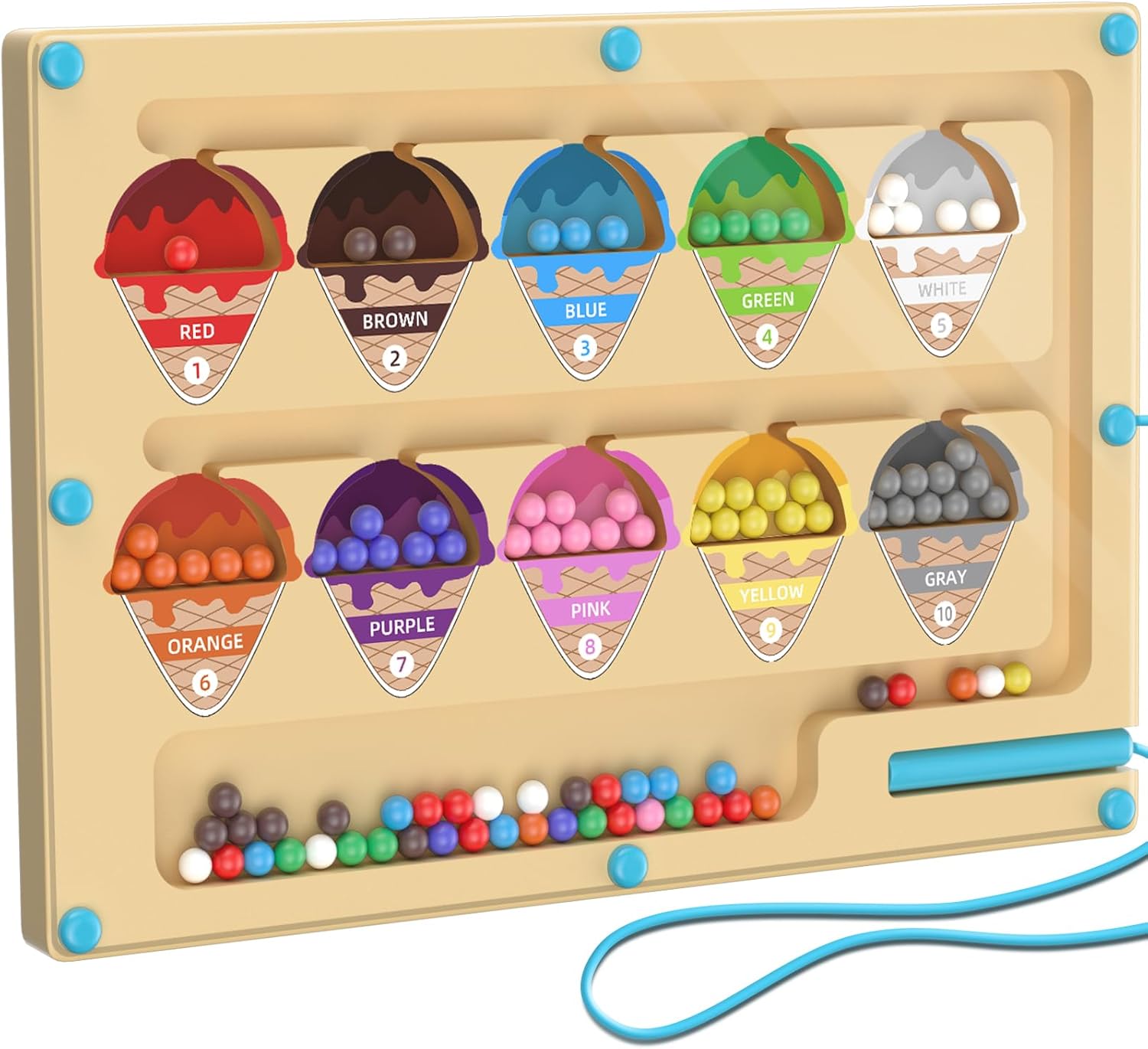 Jouet Labyrinthe Magnetique Enfantjeux