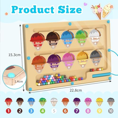 Vue 7 de Jouet Labyrinthe Magnetique Enfantjeux