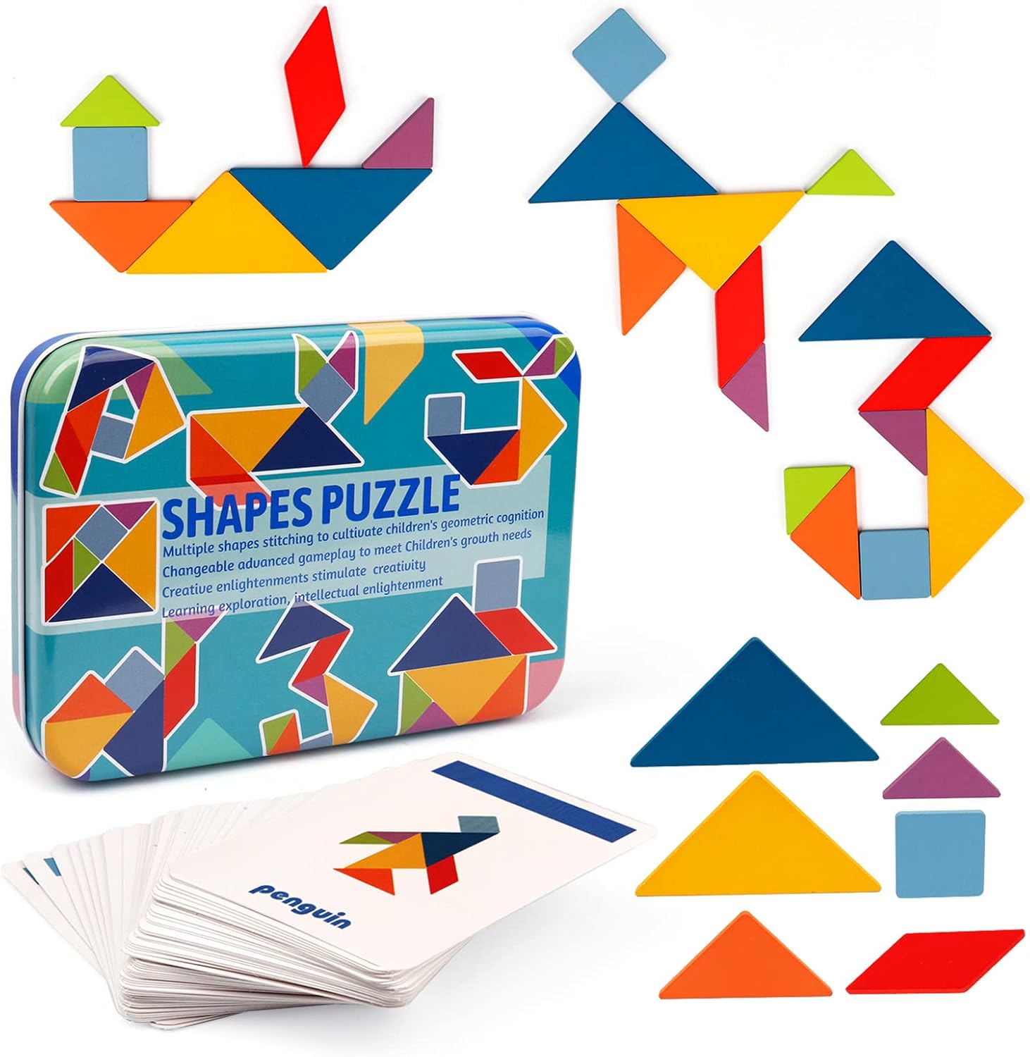 Vanmor Tangram Enfant Jouet