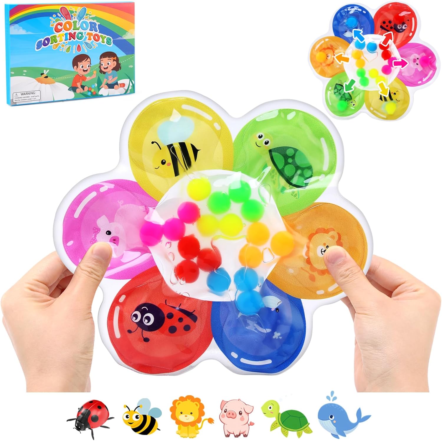 Bellestyle Jouet Sensoriel Anti