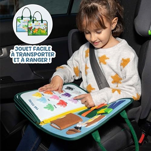 Vue 5 de Bonnyco Busy Board Montessori