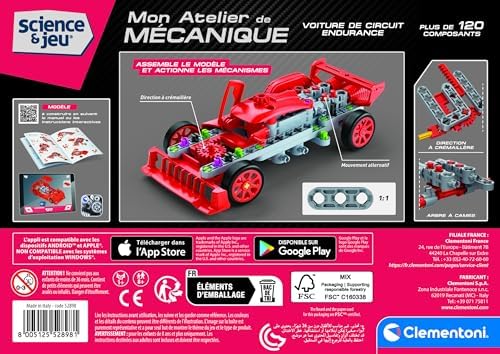 Vue 4 de Clementoni Voiture De Circuit
