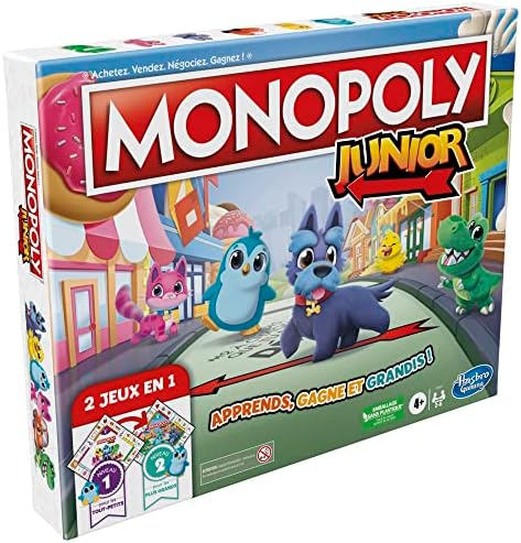 Vue 6 de Hasbro Gaming Monopoly Junior
