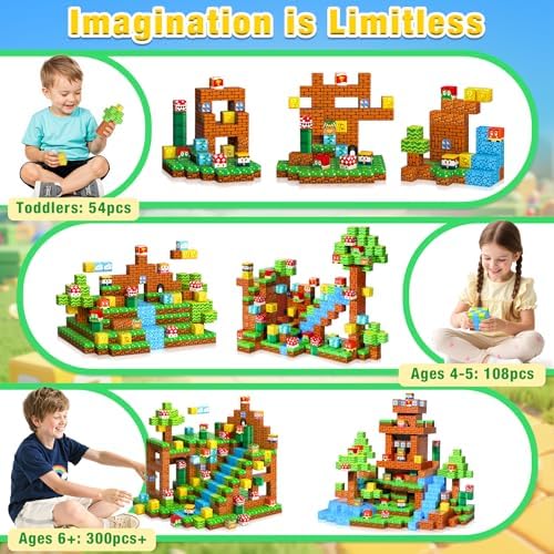 Vue 4 de Luvtoy Construction Magnetique Enfant