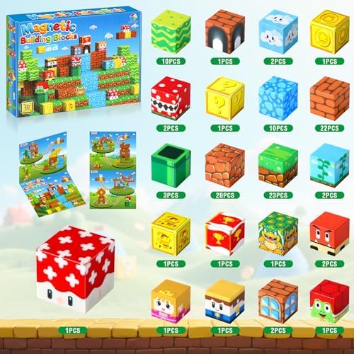 Vue 5 de Luvtoy Construction Magnetique Enfant