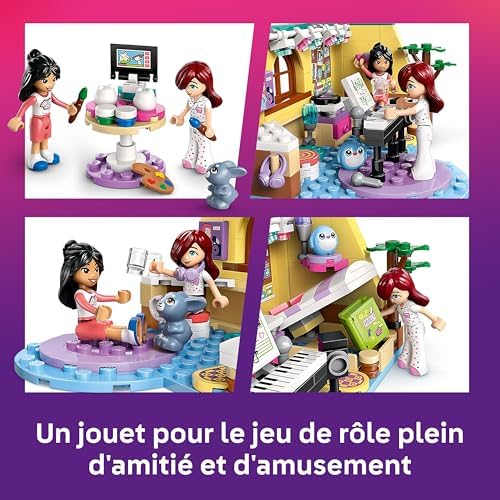 Vue 5 de Lego Friends La Chambre