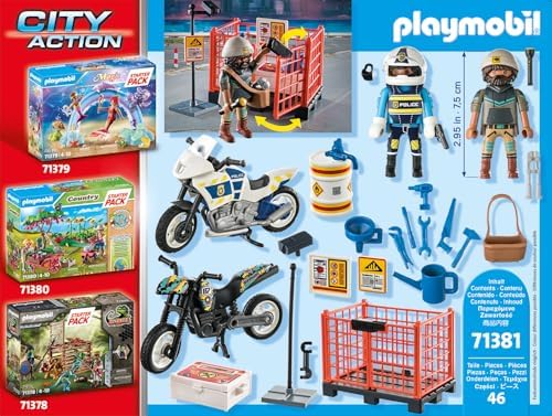 Vue 4 de Playmobil Starter Pack Police