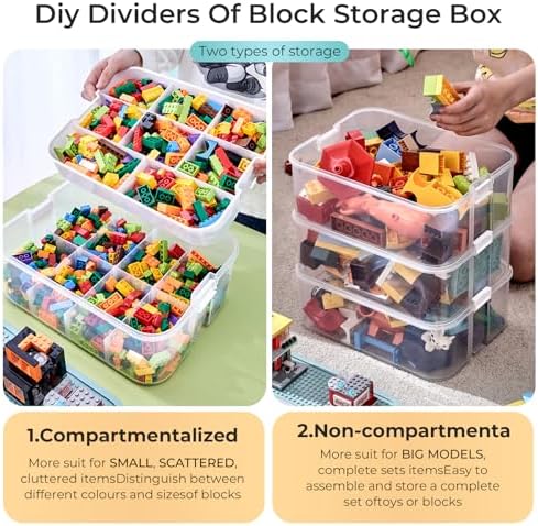 Vue 5 de Alouweekuky Boite Rangement Plastique