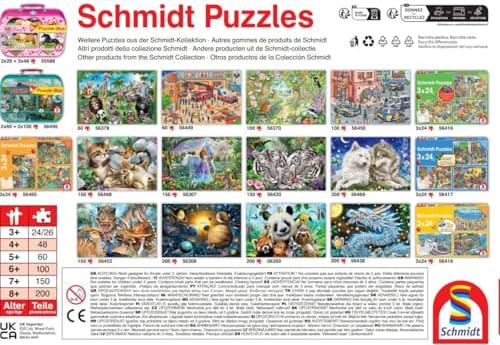 Vue 6 de Schmidt Spiele Wildes Puzzle