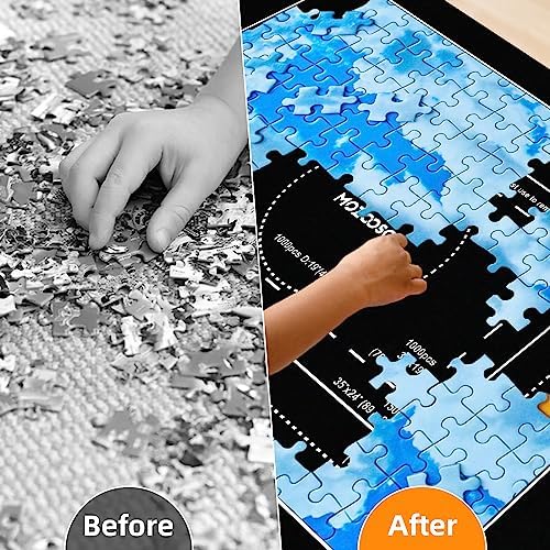 Vue 4 de Mozooson Tapis Puzzle Rouleau