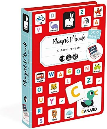 Vue 4 de Janod Magnetibook Alphabet Jeu