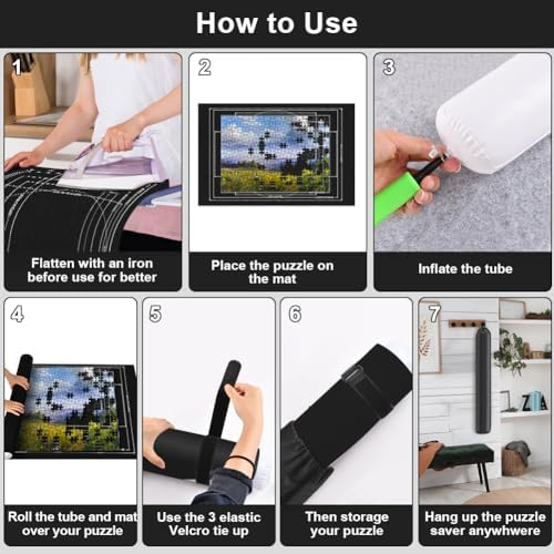 Vue 7 de Ainiv Tapis Puzzle Rouleau