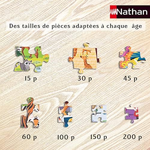 Vue 4 de Nathan Puzzle Enfant Pieces
