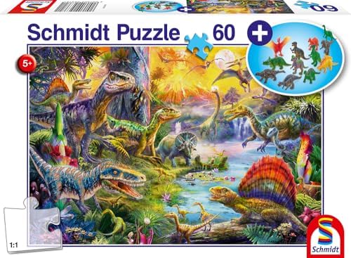 Vue 4 de Dinosaure Puzzle Pour Enfants