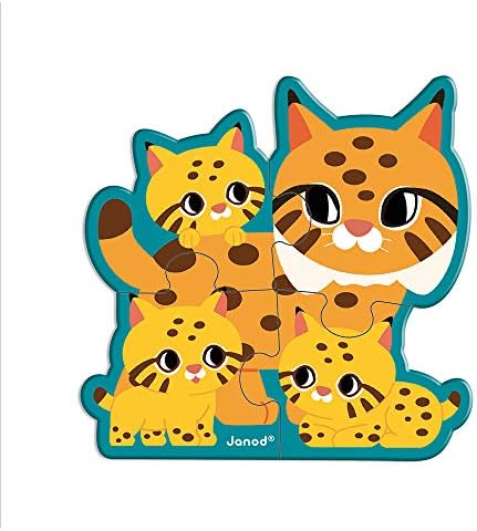 Vue 2 de Janod Puzzles Evolutifs Animaux