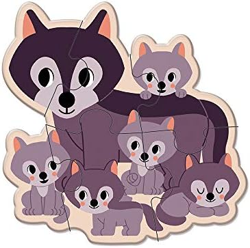 Vue 3 de Janod Puzzles Evolutifs Animaux