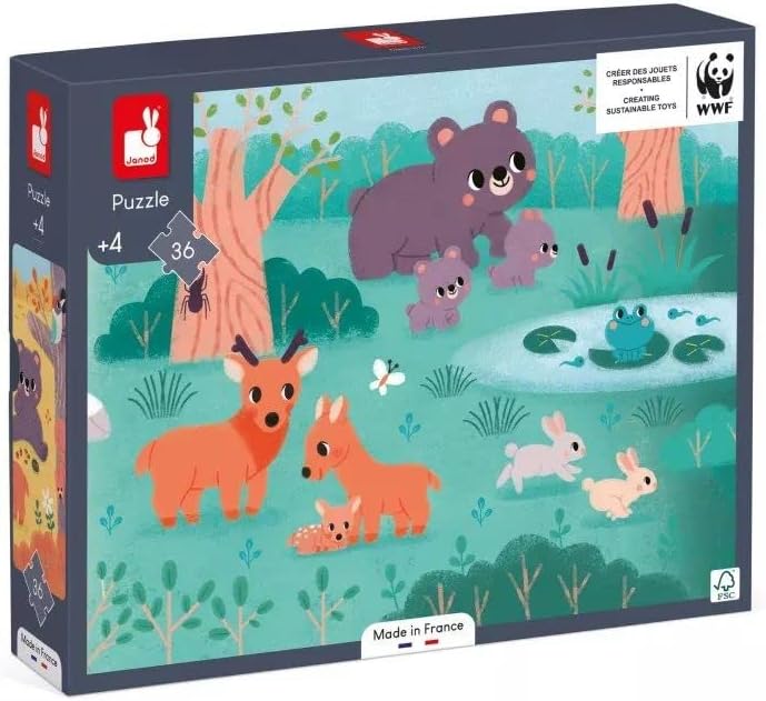 Janod Puzzle Panoramique Saisons