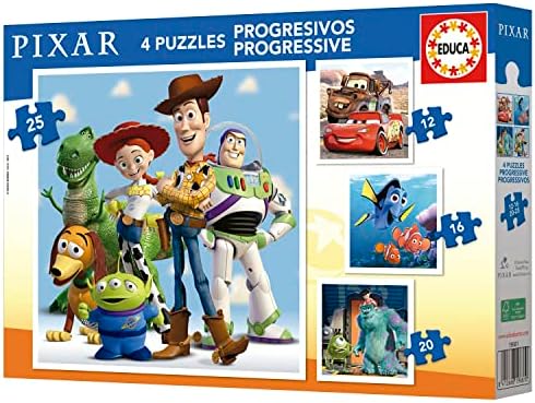 Vue 4 de Educa Pixar Progressifs Ensemble