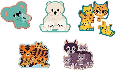 Vue 7 de Janod Puzzles Evolutifs Animaux