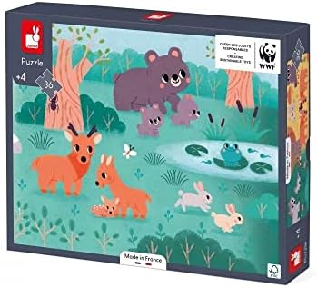 Vue 6 de Janod Puzzle Panoramique Saisons