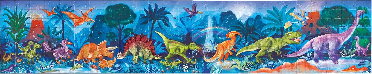 Hape Puzzle Dinosaures Phosphorescent
