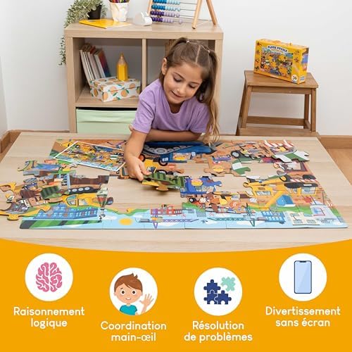 Vue 6 de Bonnyco Puzzle Enfant Geant