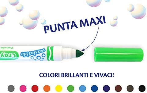 Vue 5 de Crayola Feutres Lavables