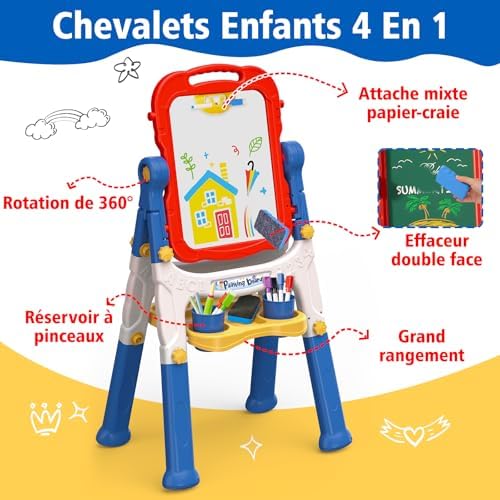 Vue 4 de En Tableau Enfant Double