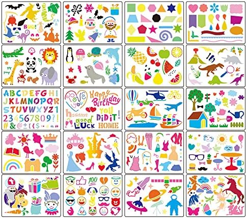 Vue 5 de Pieces Pochoir De Dessinpochoirs