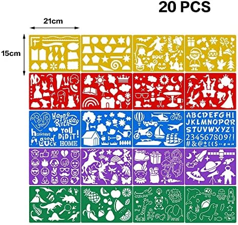 Vue 7 de Pieces Pochoir De Dessinpochoirs