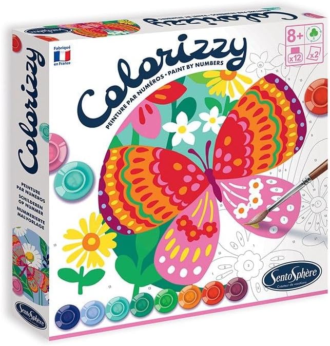 Sentosphere Colorizzy Papillons Peinture