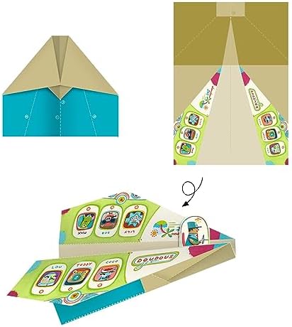 Vue 4 de Djeco Kit Origami Avions