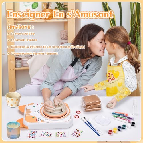 Vue 5 de Ieeilulu Kit De Poterie