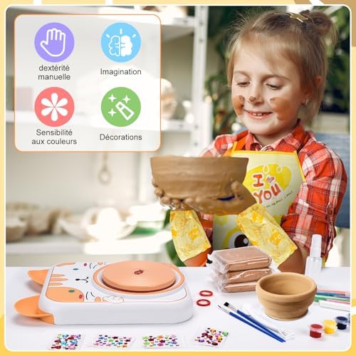 Vue 6 de Ieeilulu Kit De Poterie