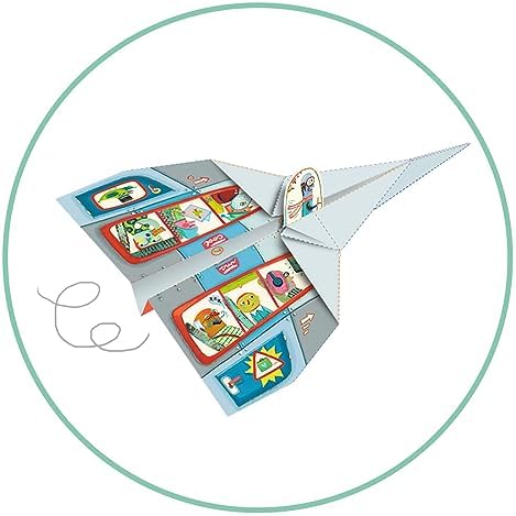 Vue 7 de Djeco Kit Origami Avions