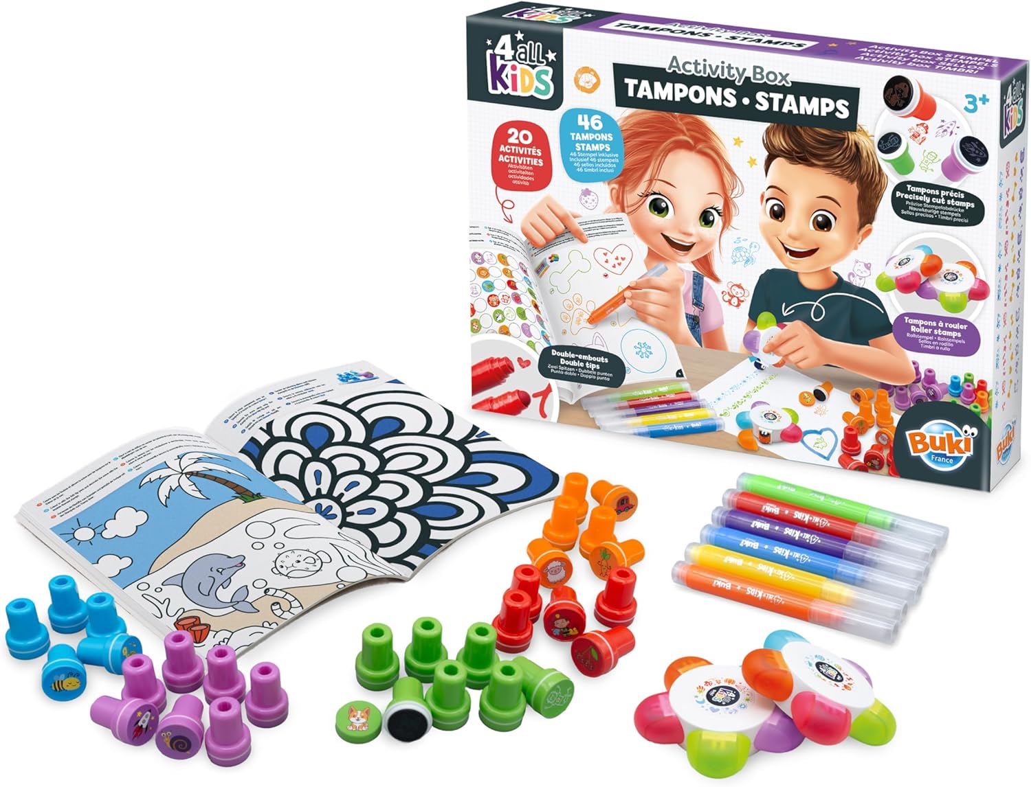 Buki France Coffret Tampons