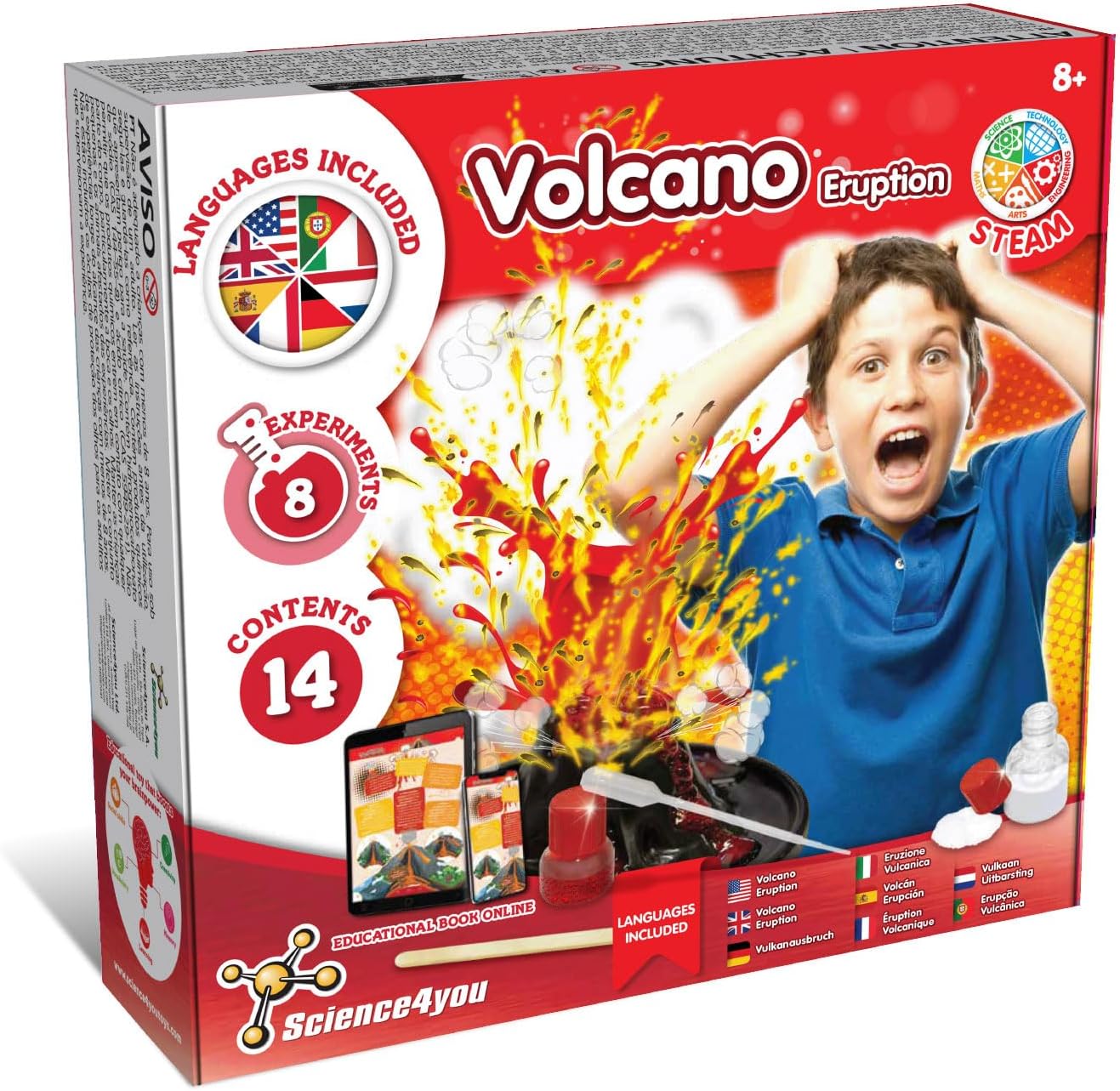 Scienceyou Coffret Volcan Pour