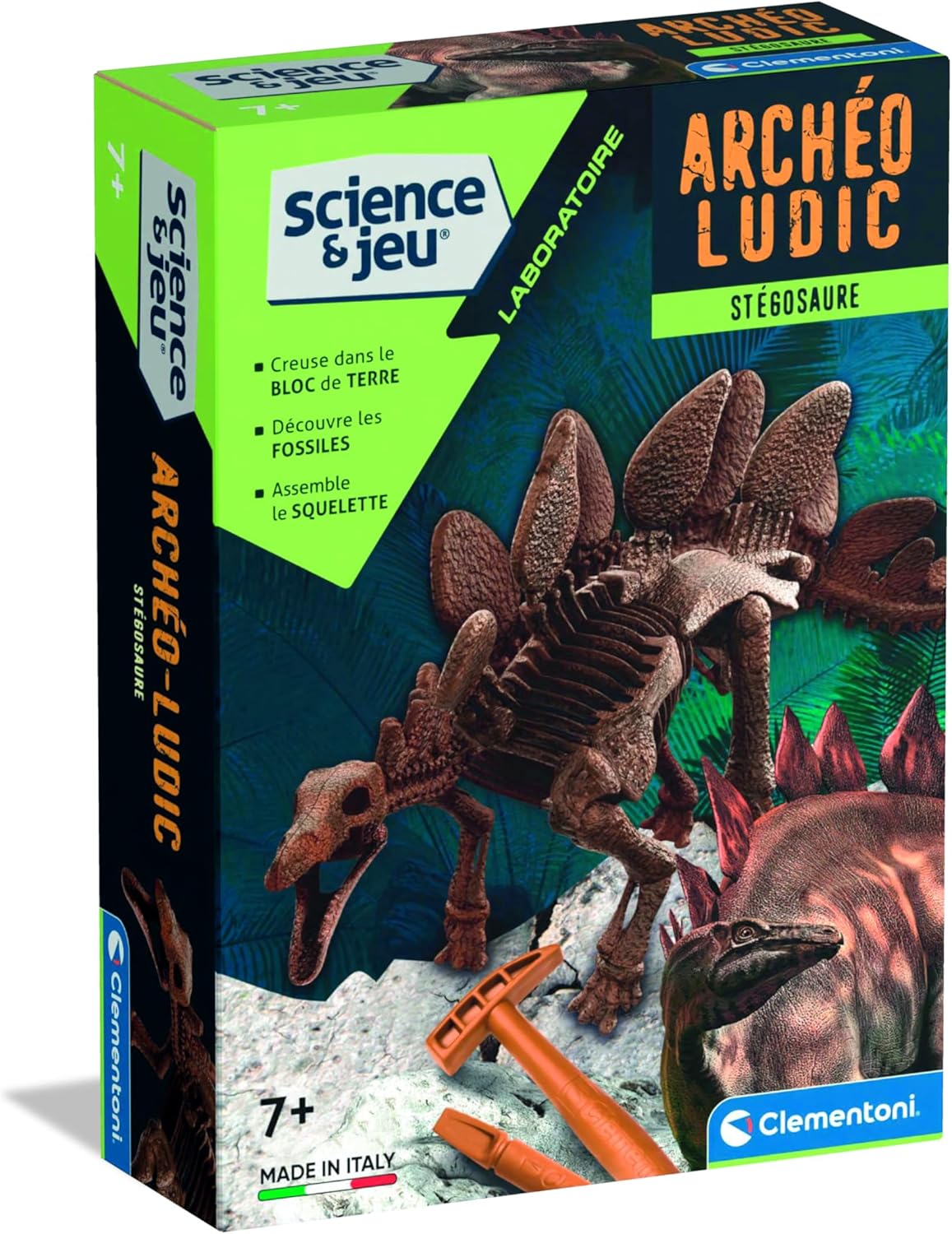 Clementoni Coffret Stegosaure Ans