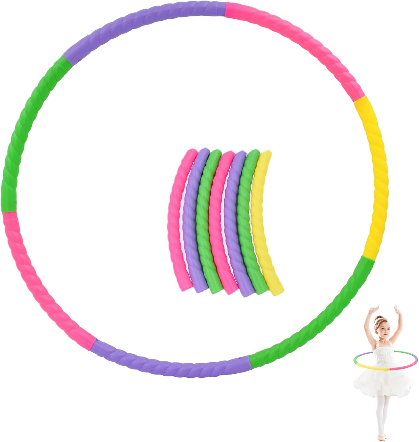 Coriver Hulafitnesshoop Sections Hula